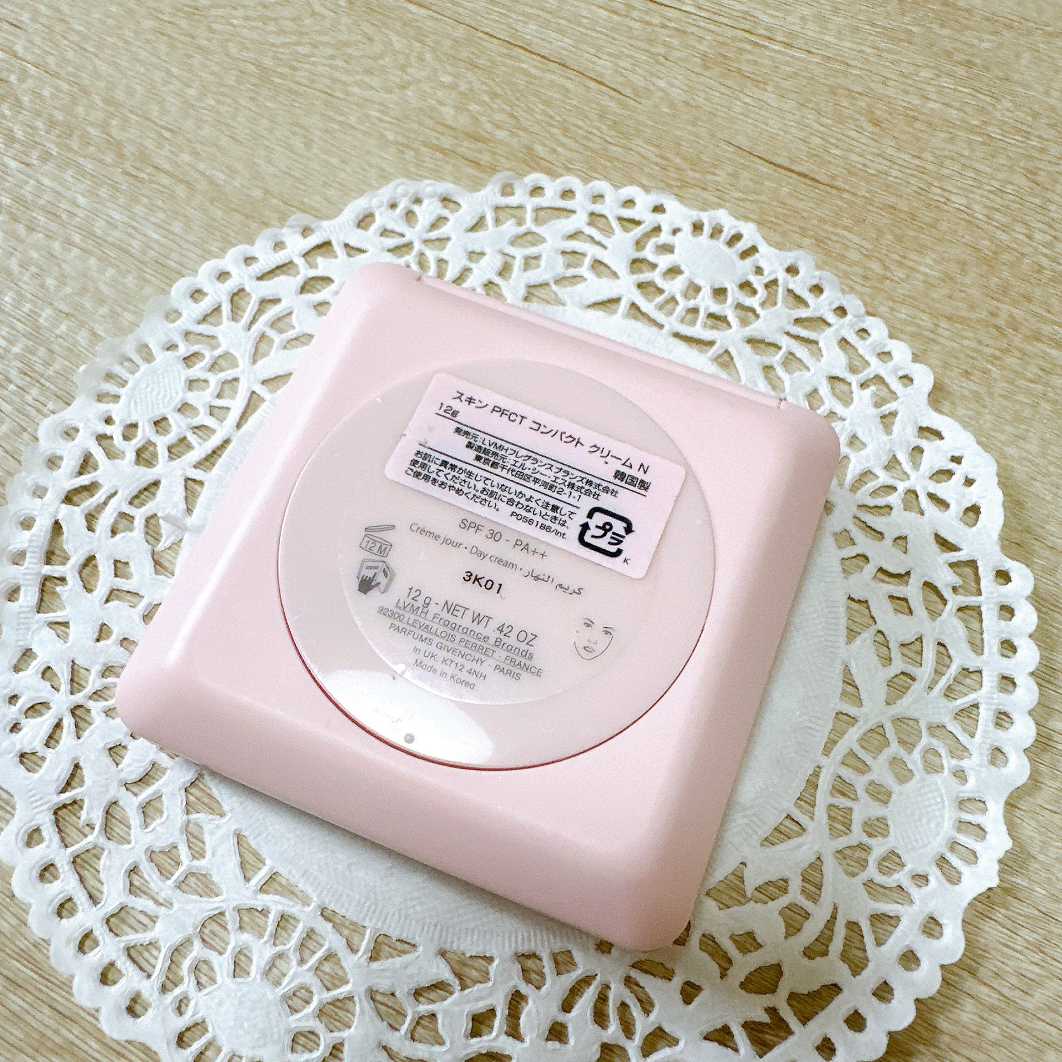 スキン PFCT コンパクト クリーム Ｎ/GIVENCHY/化粧下地を使ったクチコミ（3枚目）