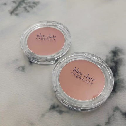 オーガニックチーク&アイカラークリーム/ブルークレール/ジェル・クリームチークを使ったクチコミ(1枚目)