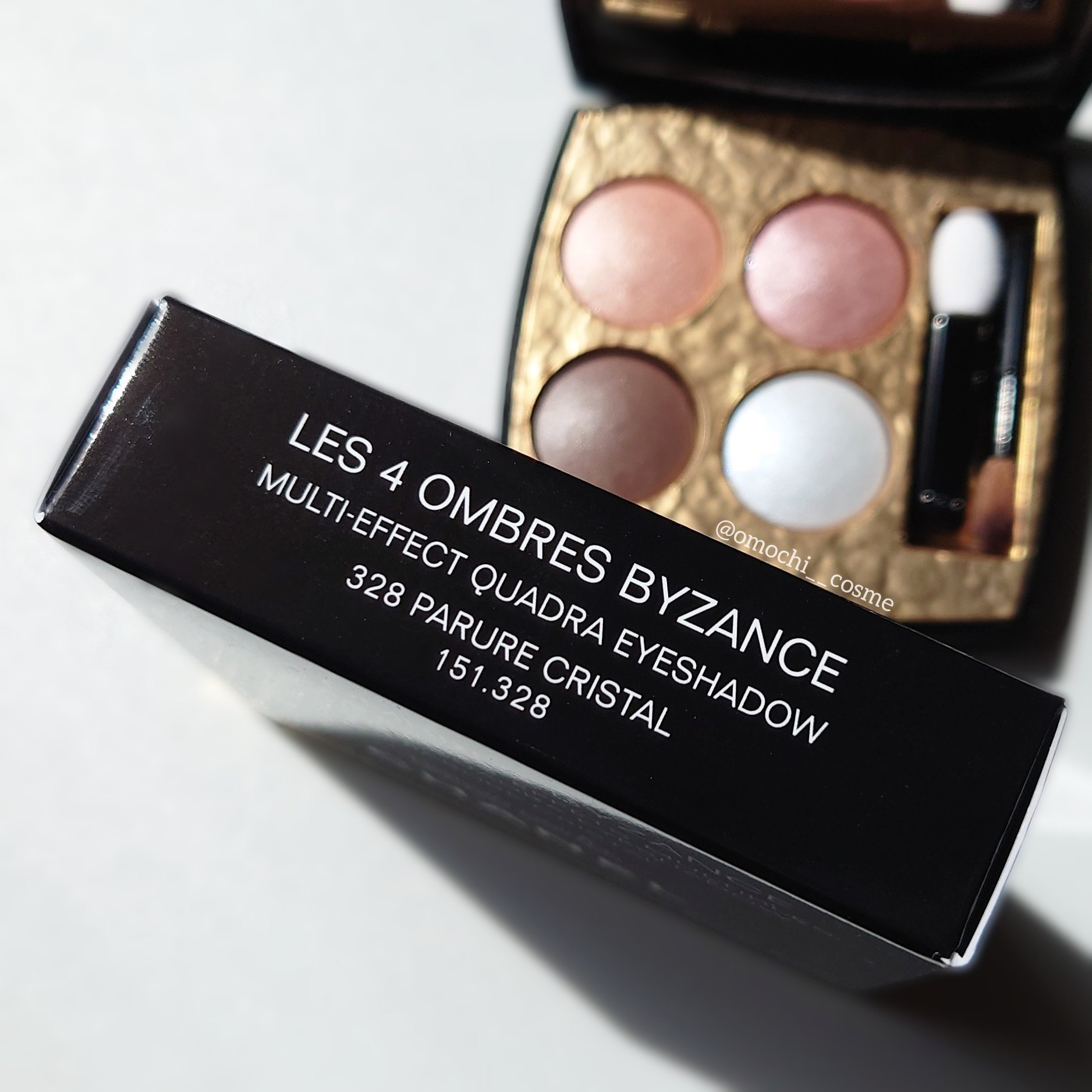 レ キャトル オンブル ビザンス  328 パリュール クリスタル/CHANEL/アイシャドウパレットを使ったクチコミ（2枚目）