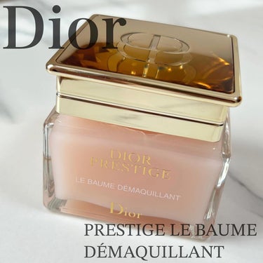 Dior プレステージ ル バーム デマキヤントのクチコミ「念願の贅沢クレンジングバーム♡

Dior
PRESTIGE LE BAUME DÉMAQUI.....」（1枚目）