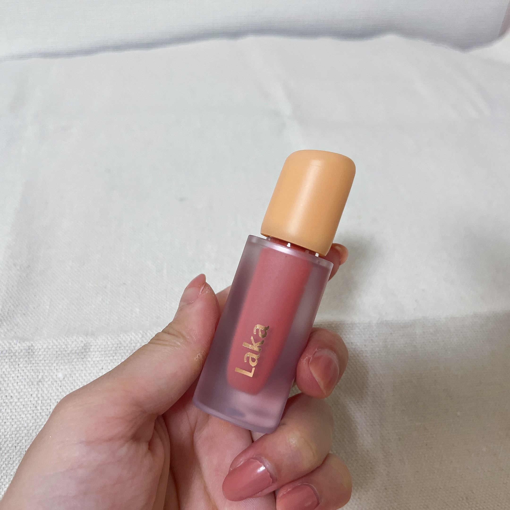 フルーティーグラムティント/Laka/リップティントを使ったクチコミ（2枚目）