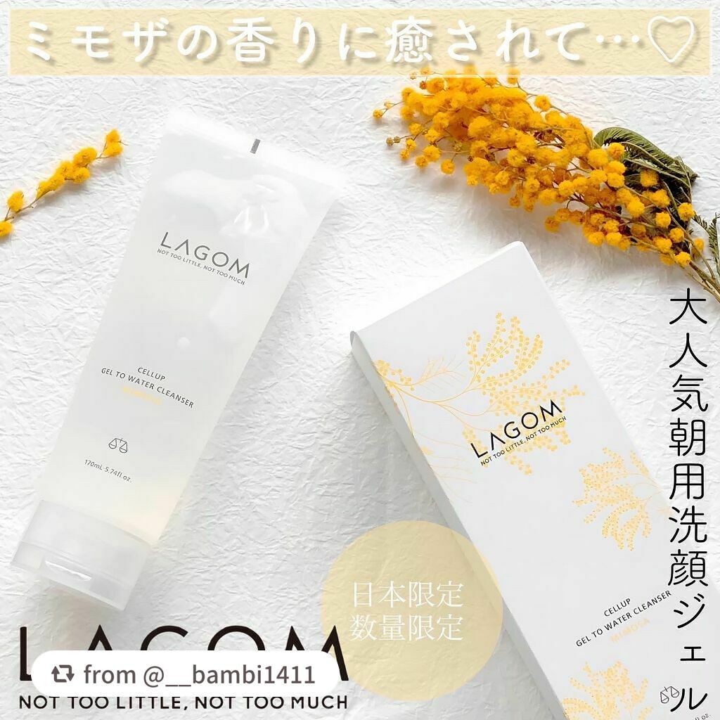 ジェルトゥウォーター クレンザー (MI)/LAGOM /その他洗顔料を使ったクチコミ(1枚目)