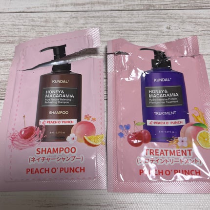 ハニー&マカデミアシャンプー/トリートメント  LA VIE EN RORE  /KUNDAL/市販シャンプーを使ったクチコミ(1枚目)