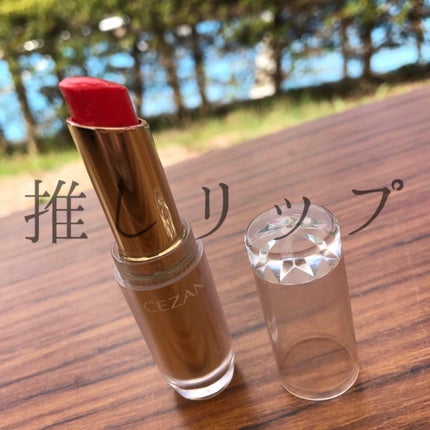 ラスティンググロスリップ/CEZANNE/口紅を使ったクチコミ(1枚目)