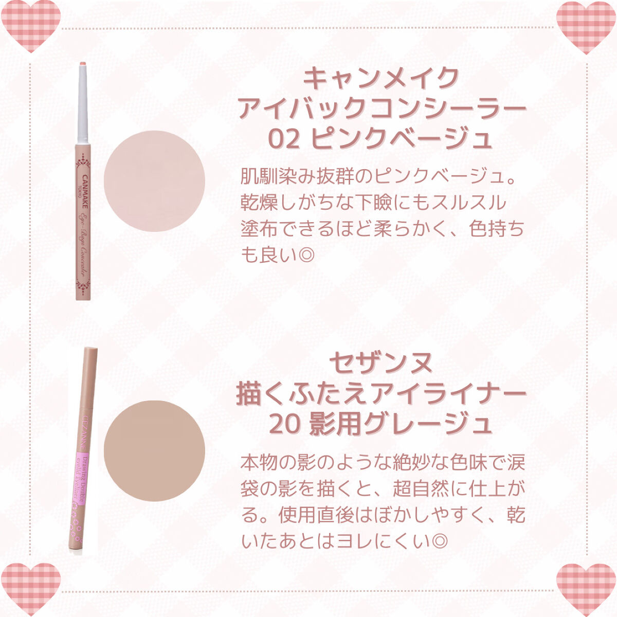 描くふたえアイライナー/CEZANNE/リキッドアイライナーを使ったクチコミ（2枚目）