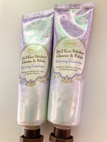 フェイスポリッシャー リラクシング(ラベンダー)/SABON/スクラブ・ゴマージュを使ったクチコミ(1枚目)