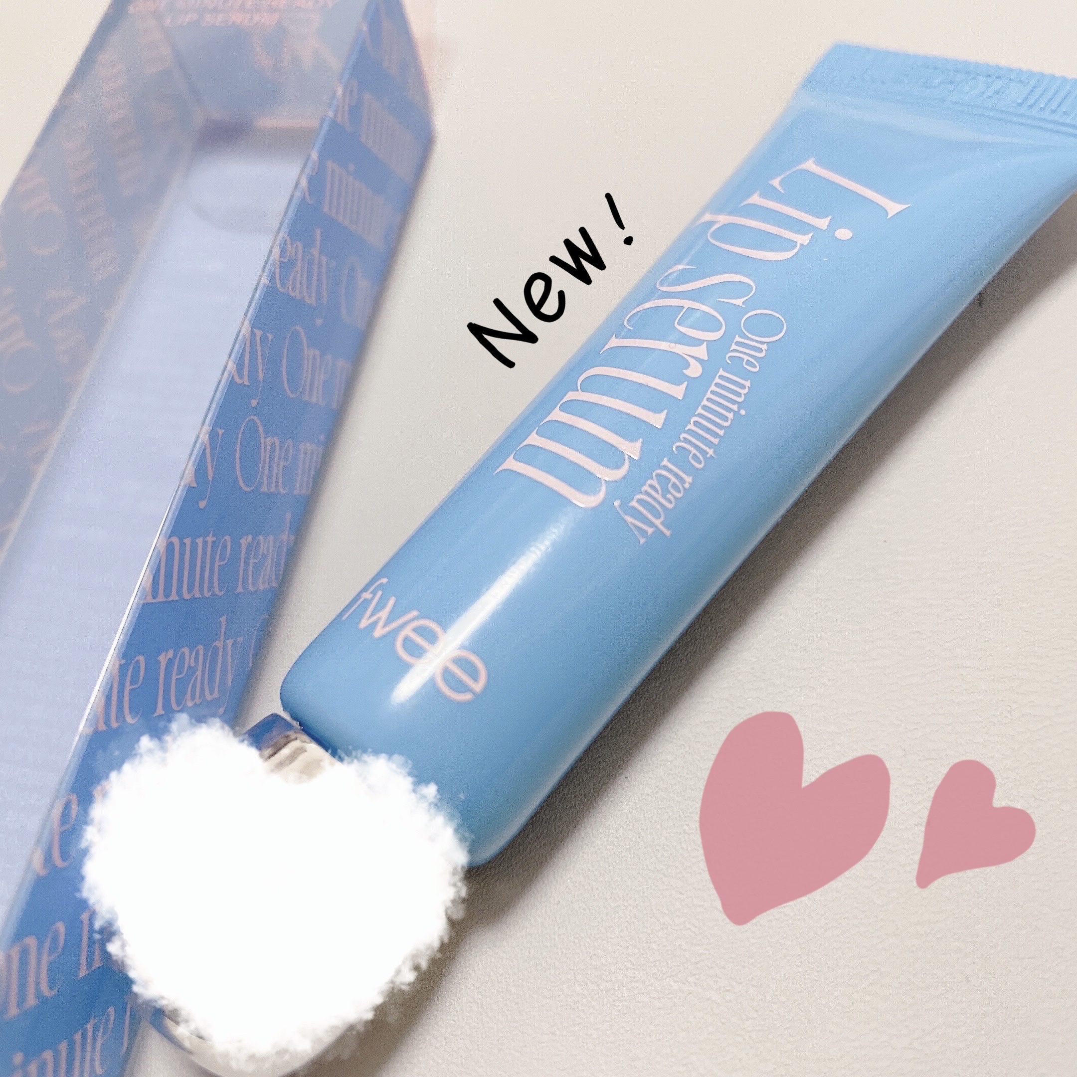 フィー ワンミニッツレディ リップセラム/fwee/リップ美容液を使ったクチコミ（1枚目）