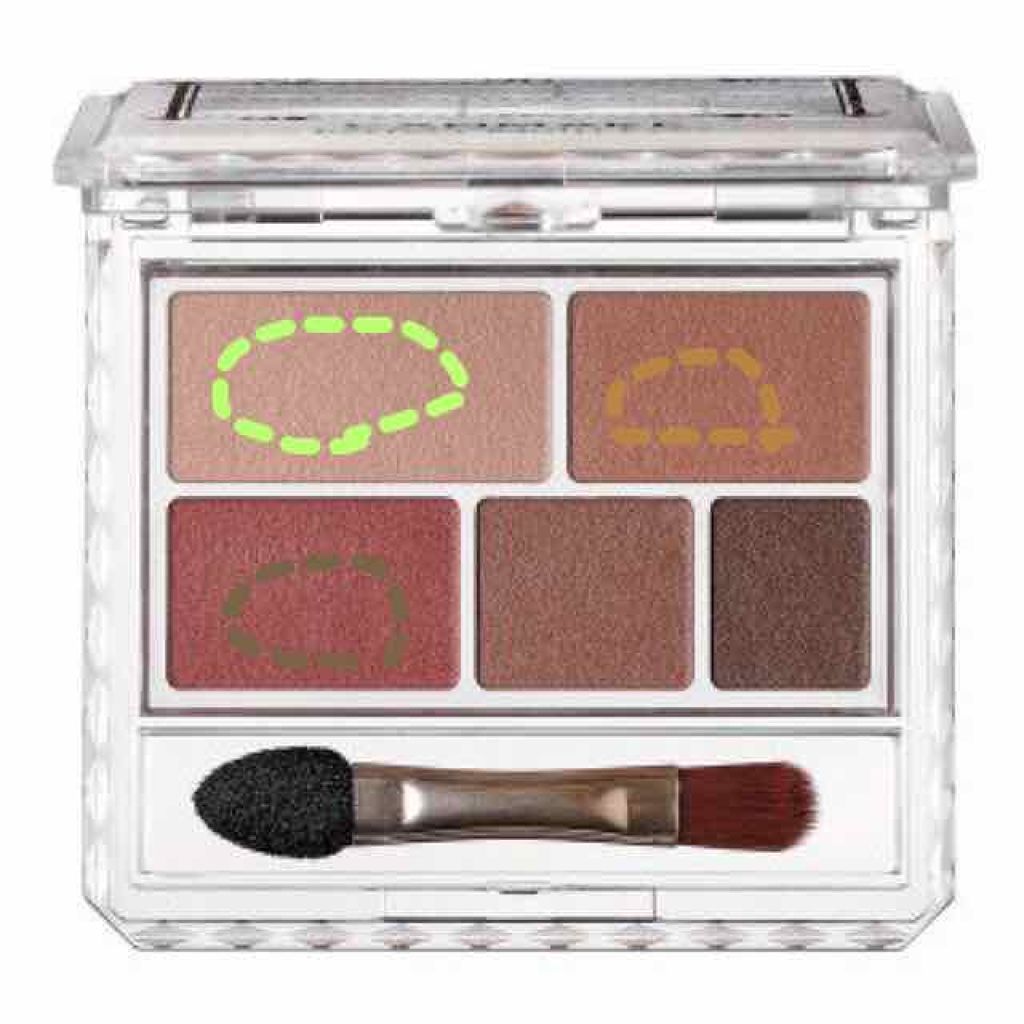 パーフェクトマルチアイズ/キャンメイク/アイシャドウパレットを使ったクチコミ（3枚目）