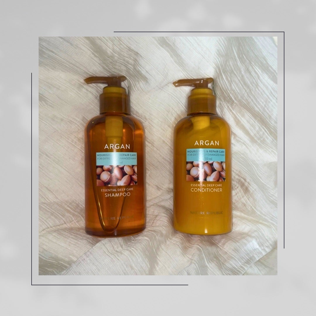 アルガンエッセンシャル ディープケア シャンプー/ネイチャーリパブリック/市販シャンプーを使ったクチコミ(1枚目)