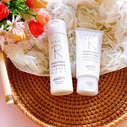 フェイススクラブ /HAP+R/スクラブ・ゴマージュを使ったクチコミ(1枚目)