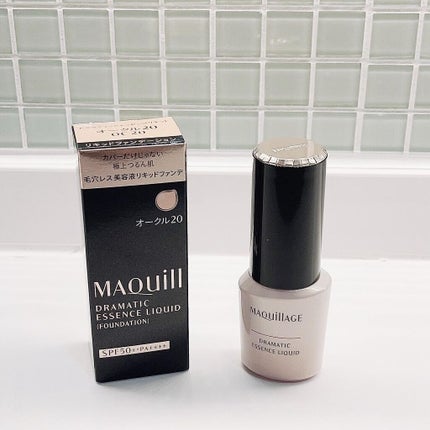 ドラマティックエッセンスリキッド/マキアージュ/リキッドファンデーションを使ったクチコミ(1枚目)
