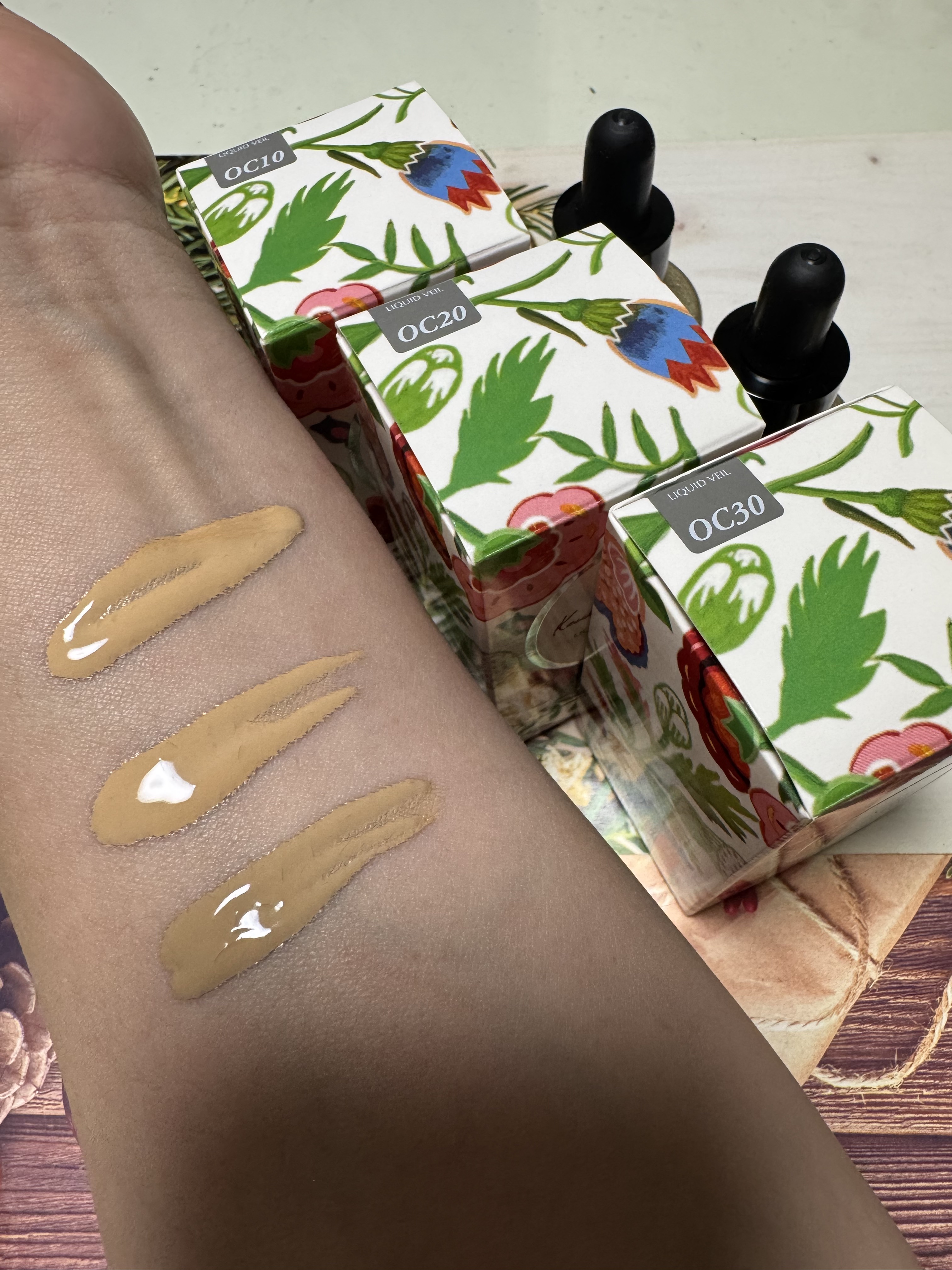 ケサランパサラン リクイドヴェール/ケサランパサラン/リキッドファンデーションを使ったクチコミ（3枚目）