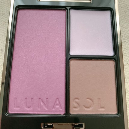 シークレットシェイプパレット EX03 Frozen Flower/LUNASOL/パウダーチークの画像