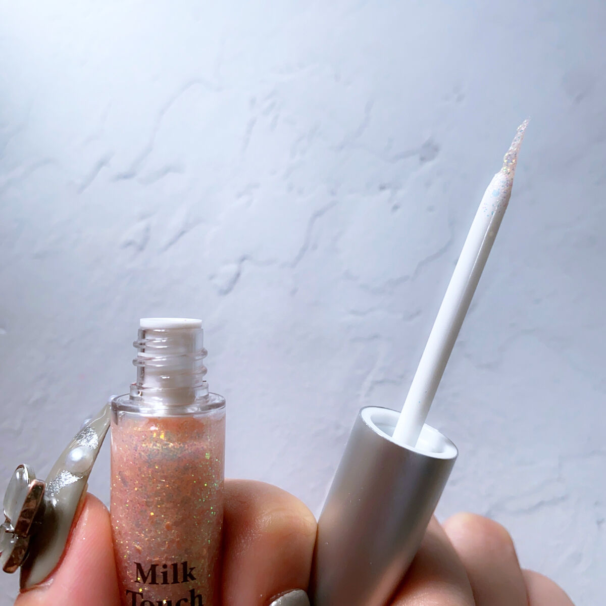 フェアリージュエルアイグリッター/Milk Touch/グリッターを使ったクチコミ（3枚目）