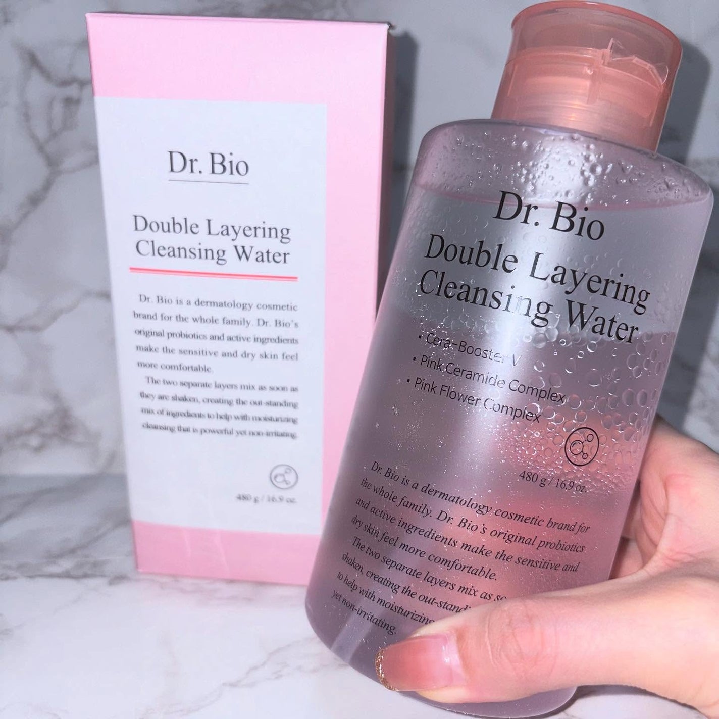 ダブルレイヤリングクレンジングウォーター/Dr.Bio/クレンジングウォーターを使ったクチコミ(1枚目)
