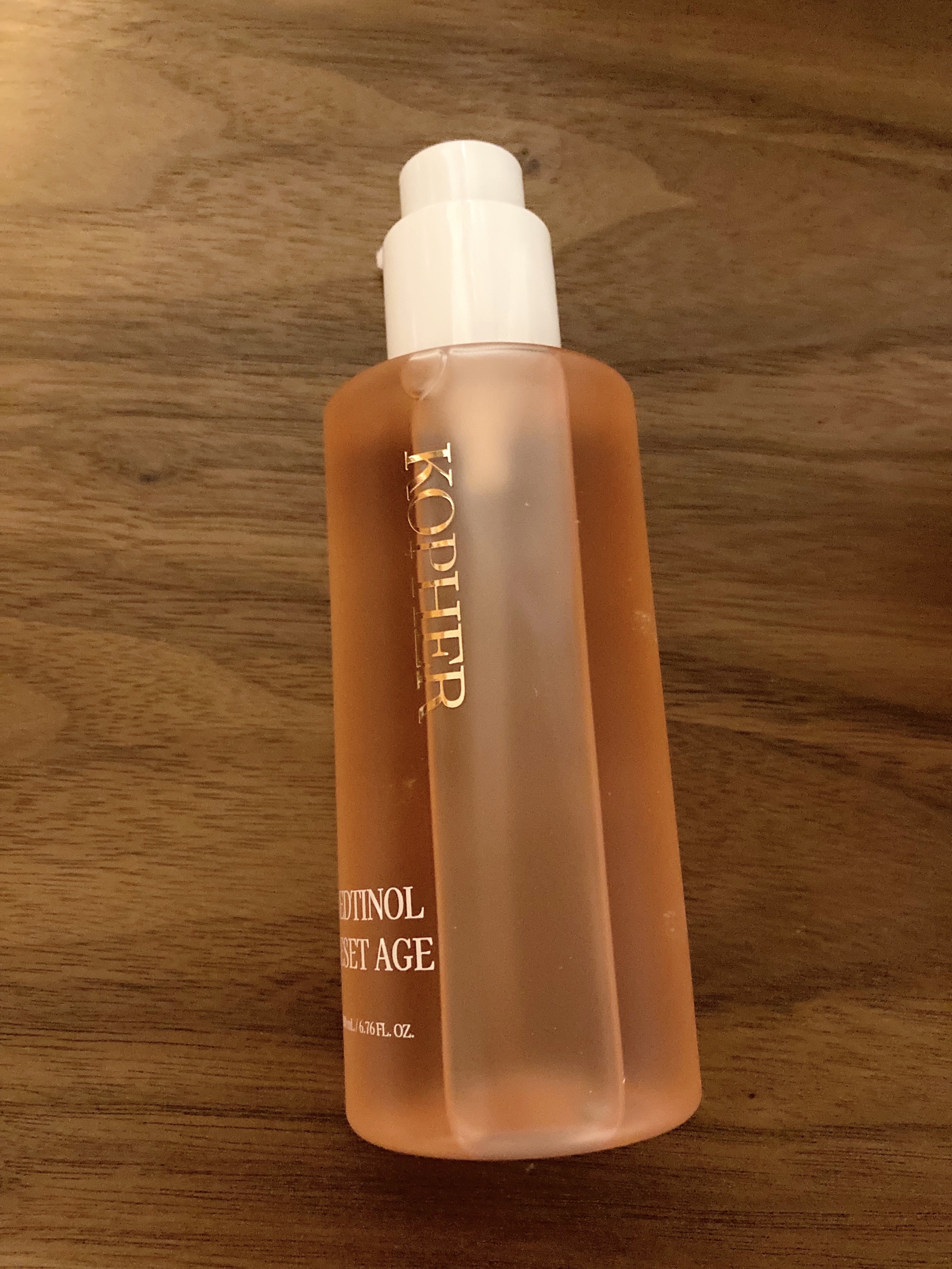 レッドチノールリセットエージ/KOPHER/オイルクレンジングを使ったクチコミ（1枚目）