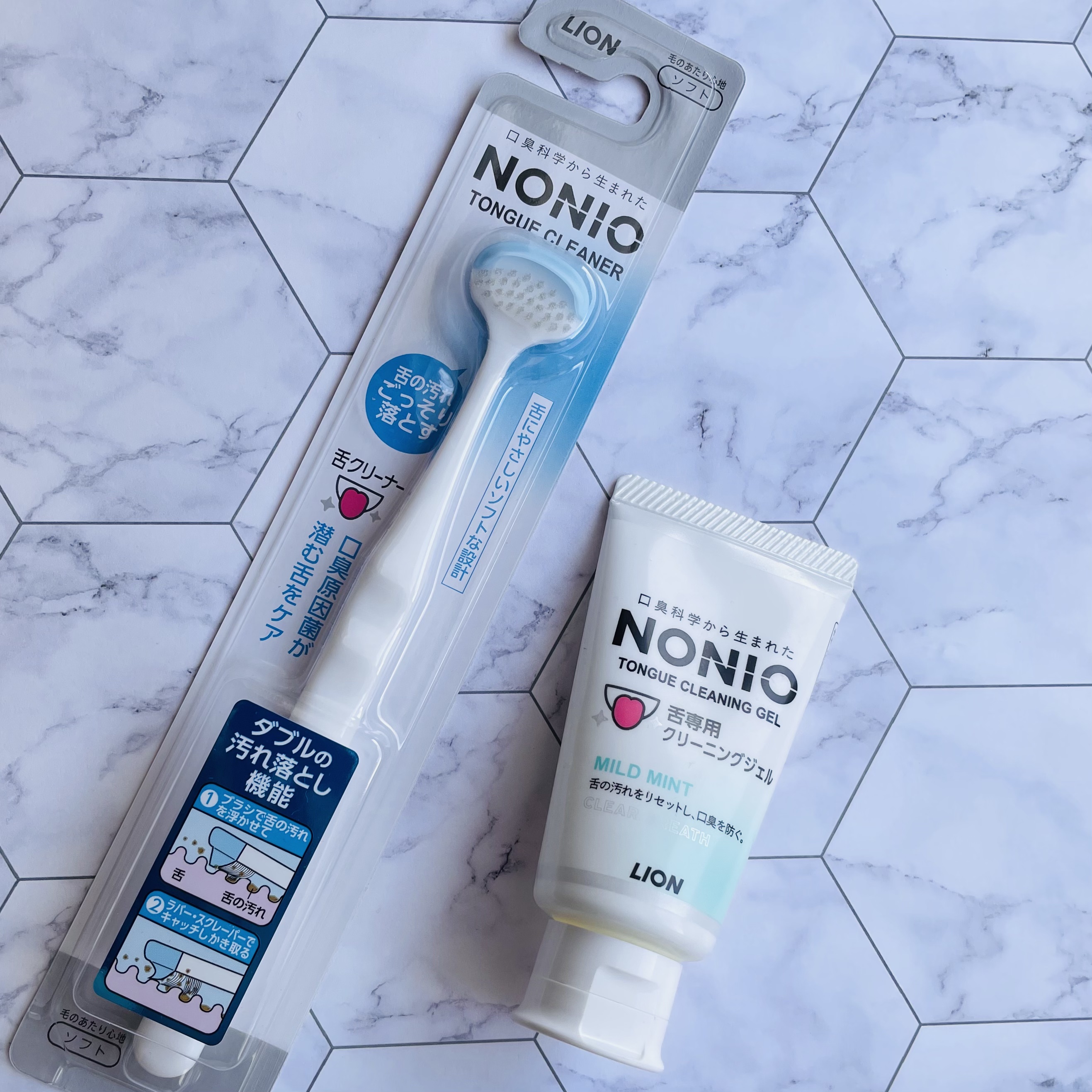 NONIO
𓊆舌クリーナー‎𓊇
‎‎𓊆舌専用クリーニングジェル‎𓊇

舌の汚れは口臭・ネバつきの原因.ᐟ‪‪‪.ᐟ‪‪‪
見た目も白っぽくなって気になるよね？
でも、歯磨きついでに歯ブラシや歯磨き粉のまま
舌磨きをしていませんか？
