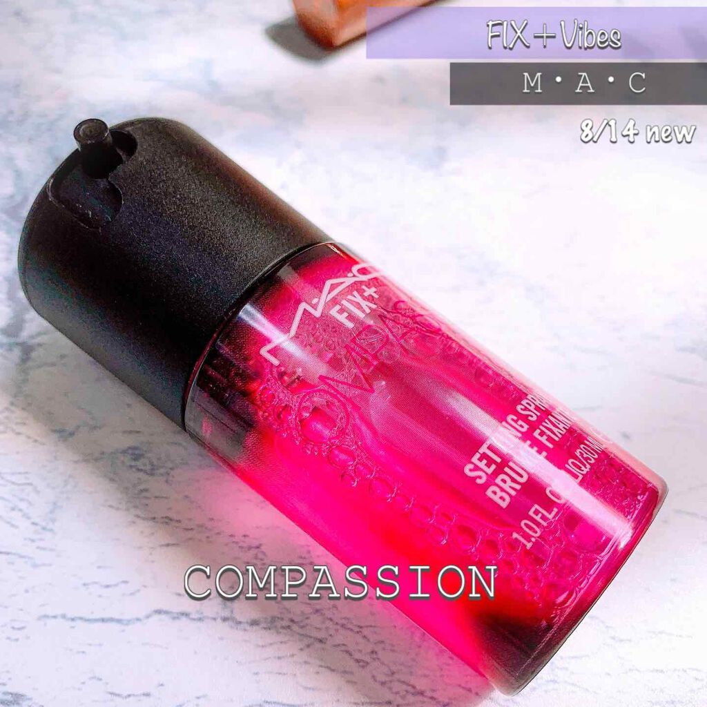 フィックス+ バイブス (FIX + VIBES) フィックス+ ピンク/M・A・C/ミスト状化粧水を使ったクチコミ（1枚目）