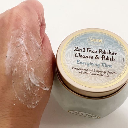 フェイスポリッシャー リフレッシング(ミント)/SABON/スクラブ・ゴマージュを使ったクチコミ(4枚目)