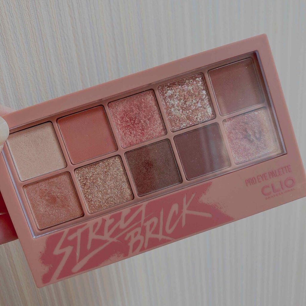 チャンモモ on LIPS 「チャンモモ的神アイシャドウ#CLIO#プロアイパレット04ST..」(4枚目)