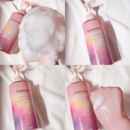 エッセンシャルプレミアム バリアシャンプー・コンディショナー シルキー&スムース/エッセンシャル/市販シャンプーを使ったクチコミ(2枚目)