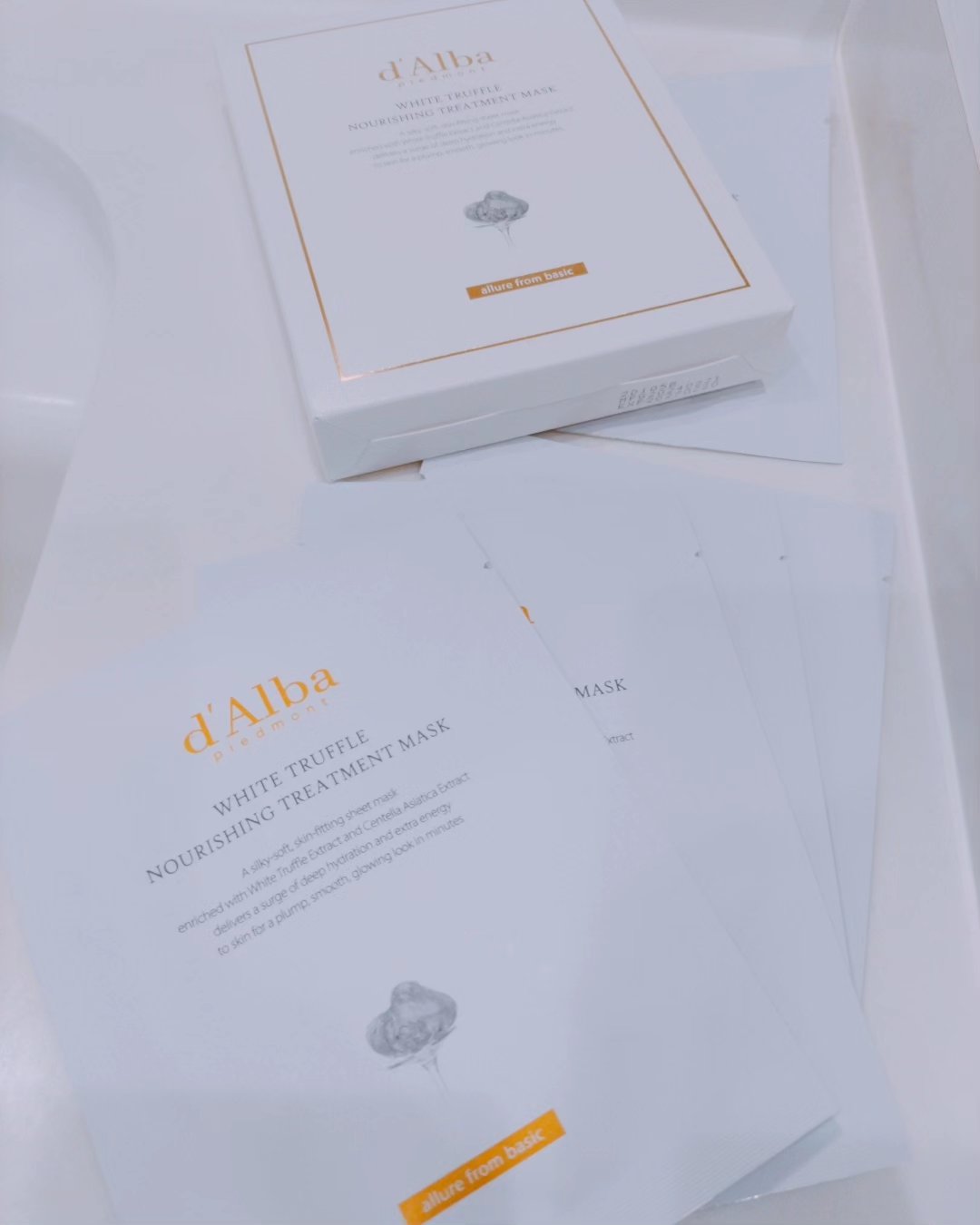 ホワイトトリュフナリシングトリートメントマスク/ダルバ/シートマスク・パックを使ったクチコミ（3枚目）