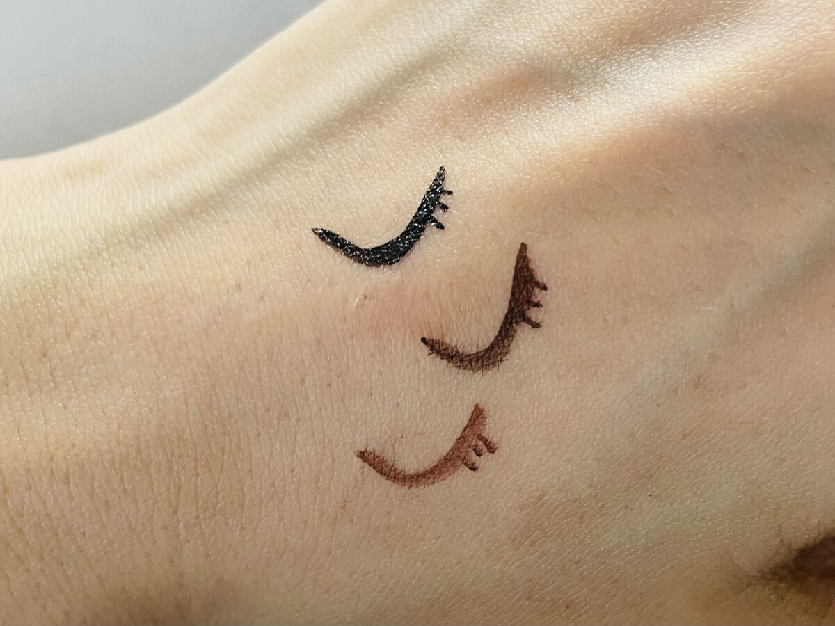 リキッドアイライナー/スプリングハート/リキッドアイライナーを使ったクチコミ（2枚目）