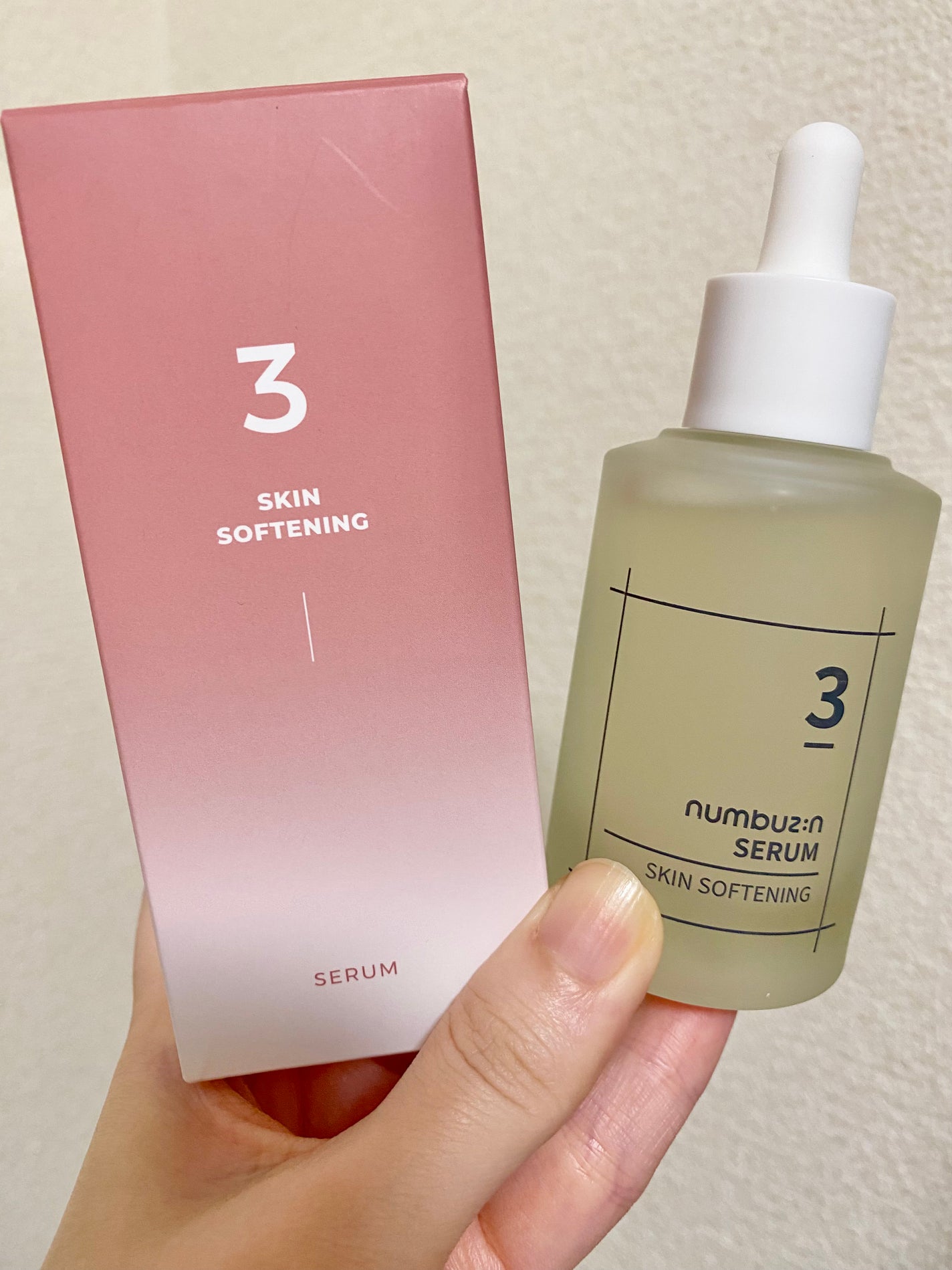 3番 すべすべキメケアセラム/numbuzin/美容液を使ったクチコミ(1枚目)