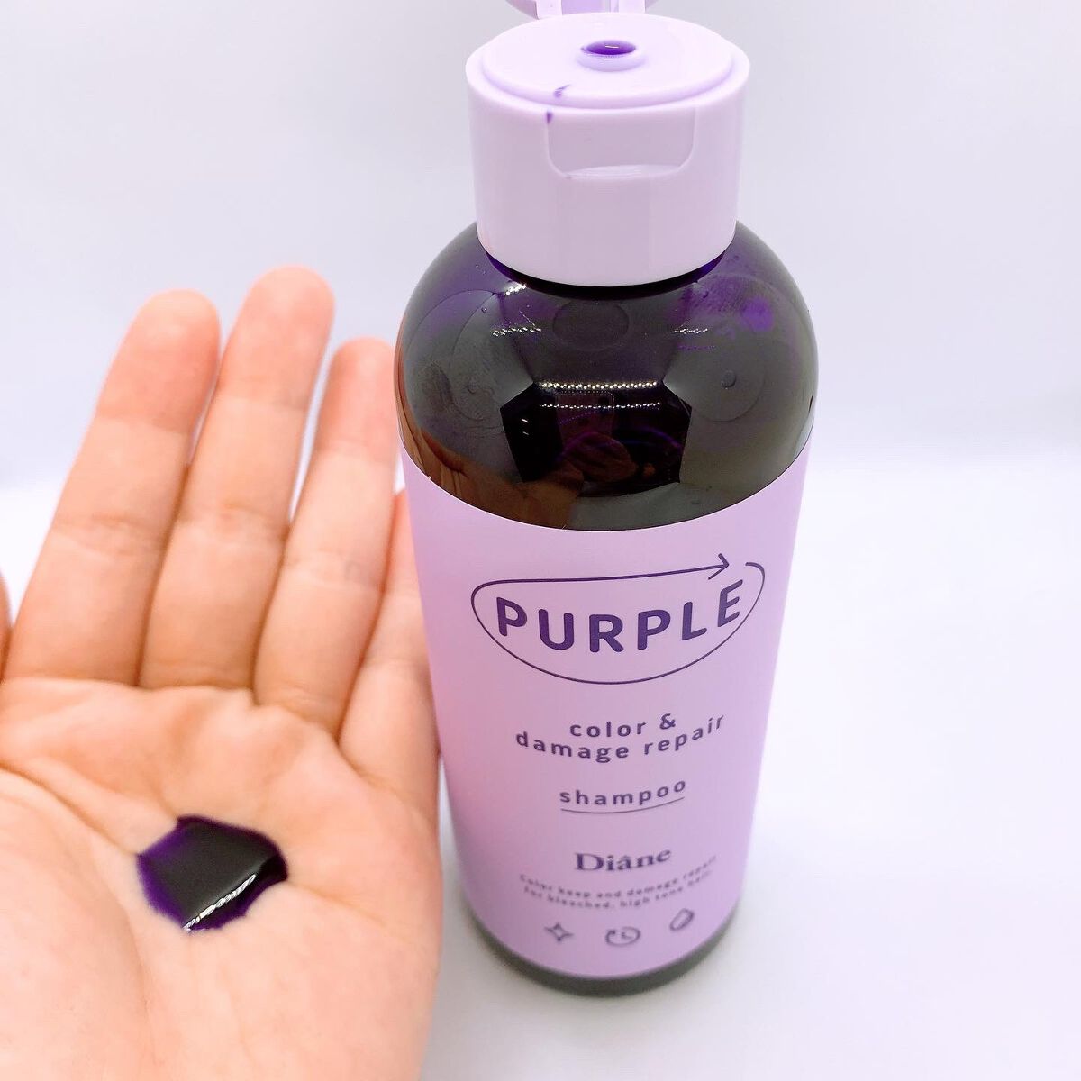 カラーシャンプー&トリートメント/ダイアン/市販シャンプーを使ったクチコミ(2枚目)