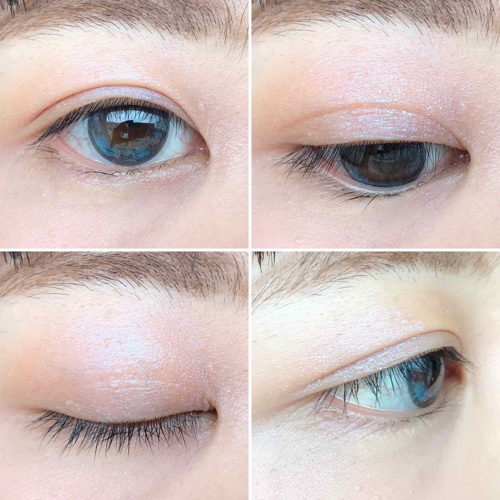 シマリングオーロラアイズ/キャンメイク/単色アイシャドウを使ったクチコミ（1枚目）