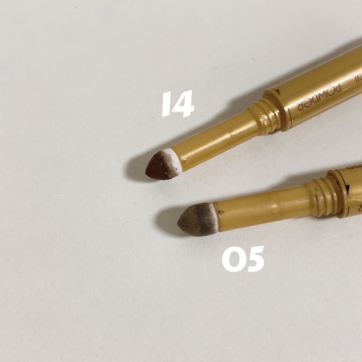 パウダー＆ペンシル　アイブロウＥＸ/excel/アイブロウペンシルを使ったクチコミ（3枚目）