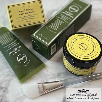 REAL CICA PEEL OFF PACK/Aetem /シートマスク・パックを使ったクチコミ(1枚目)