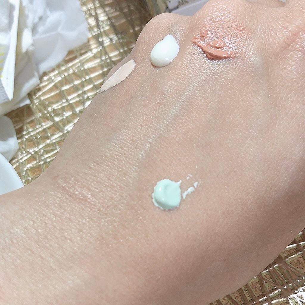 メイクアップベースS(グリーン)/media/化粧下地を使ったクチコミ(2枚目)