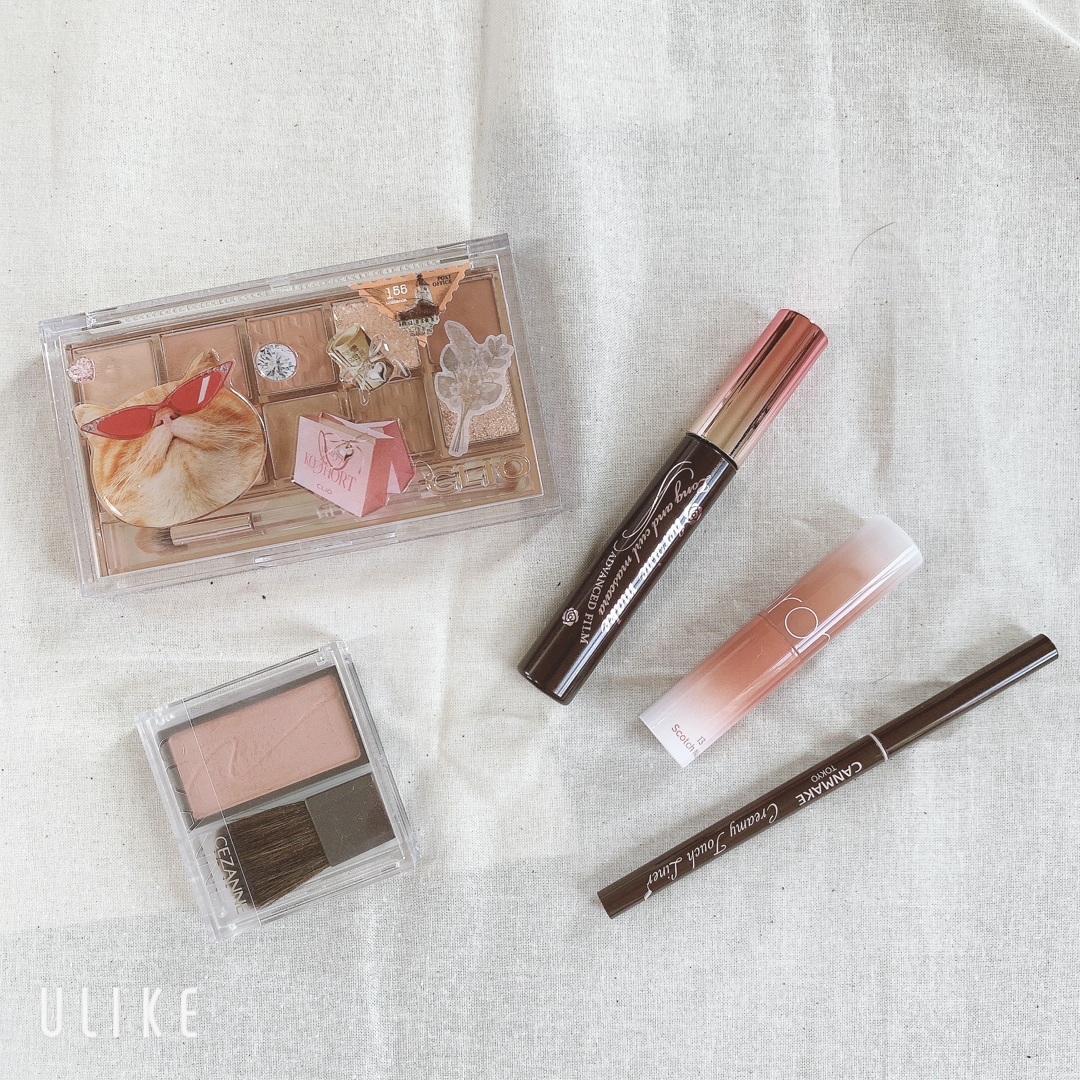 チークブラッシュ/CEZANNE/パウダーチークを使ったクチコミ（1枚目）