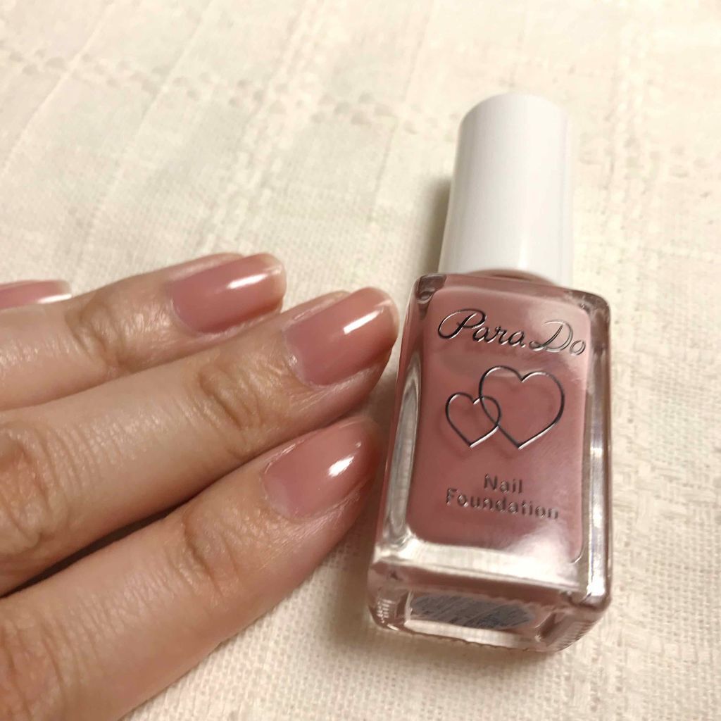 ネイルファンデーション/パラドゥ/マニキュアを使ったクチコミ（1枚目）