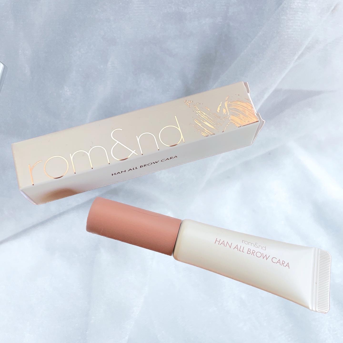 ハンオールブロウカラ/rom&nd/眉マスカラを使ったクチコミ（3枚目）