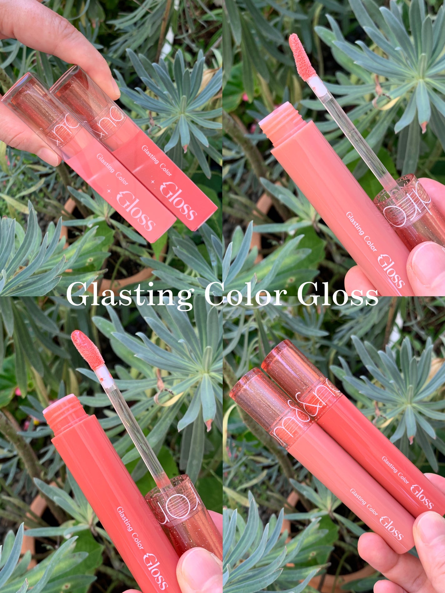 グラスティングカラーグロス/rom&nd/リップグロスを使ったクチコミ(10枚目)