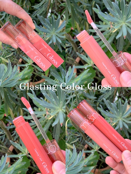 グラスティングカラーグロス/rom&nd/リップグロスを使ったクチコミ(10枚目)