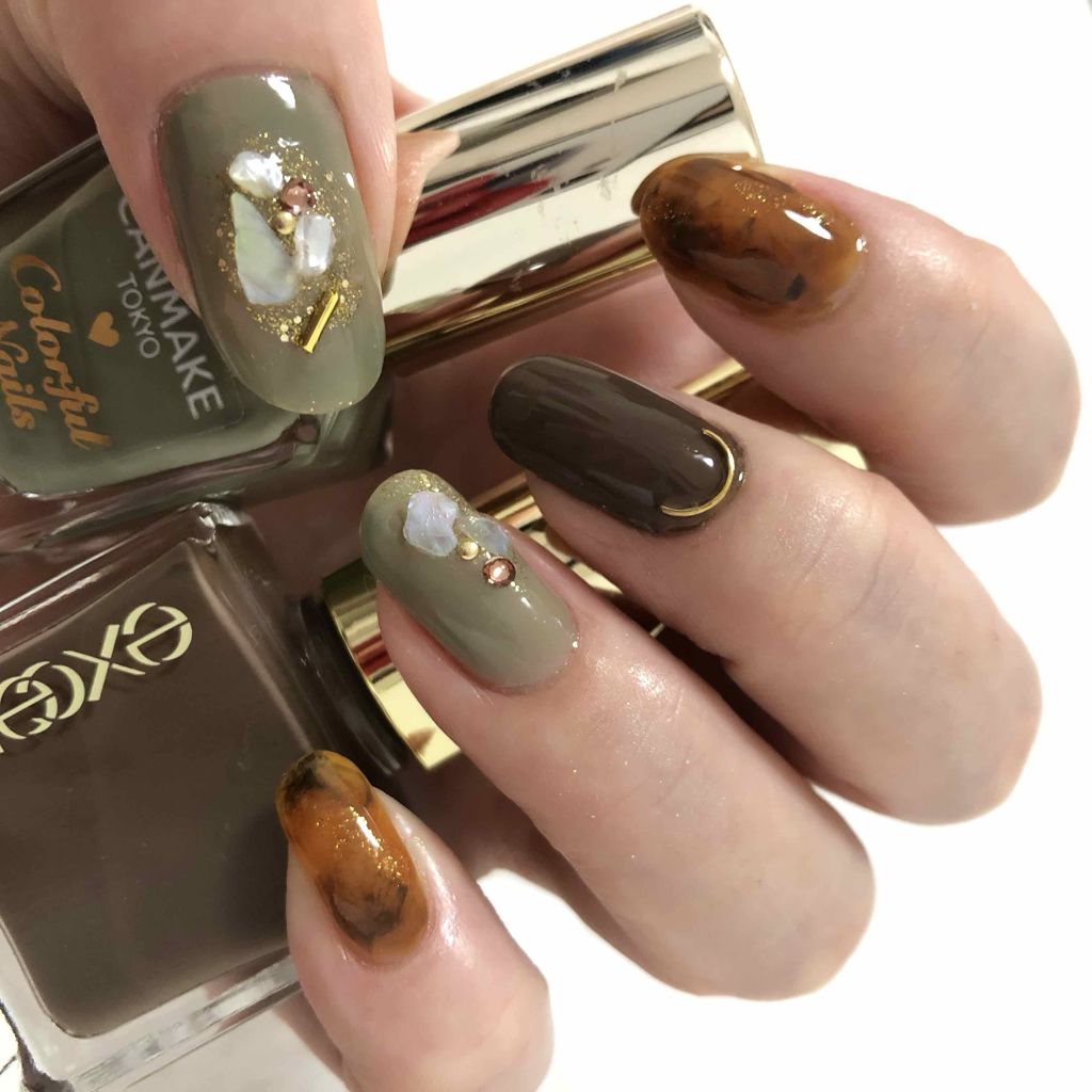 カラフルネイルズ/キャンメイク/マニキュアを使ったクチコミ(1枚目)