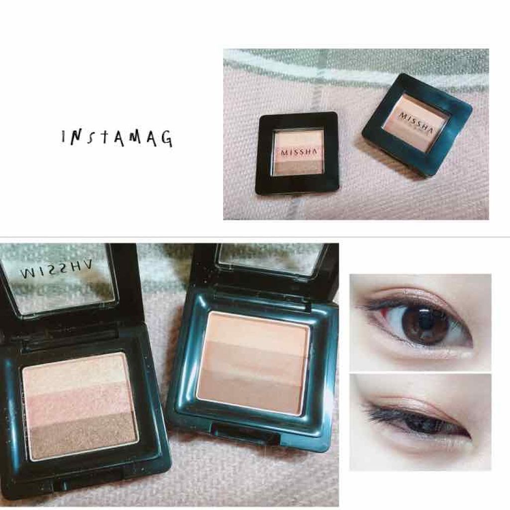 トリプルシャドウ/MISSHA/アイシャドウパレットを使ったクチコミ(1枚目)