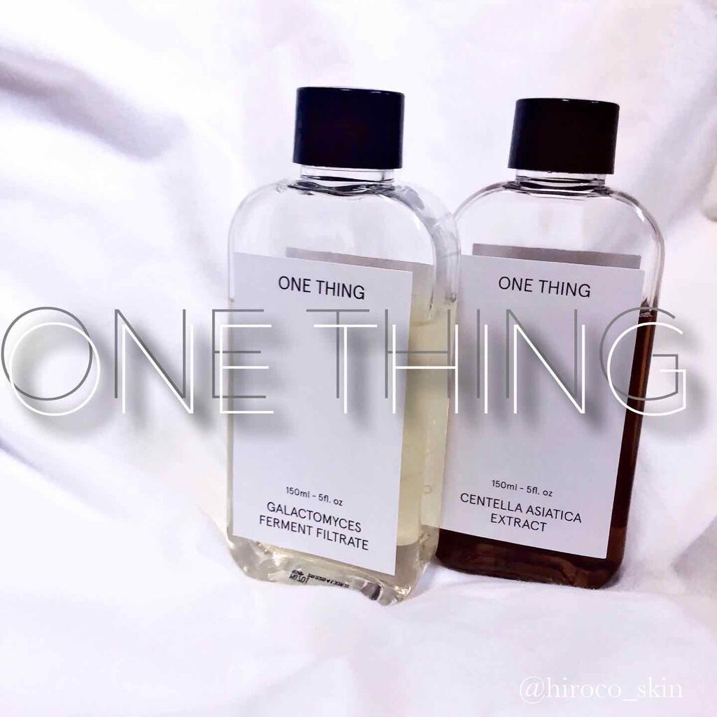 ツボクサ化粧水/ONE THING/化粧水を使ったクチコミ（1枚目）
