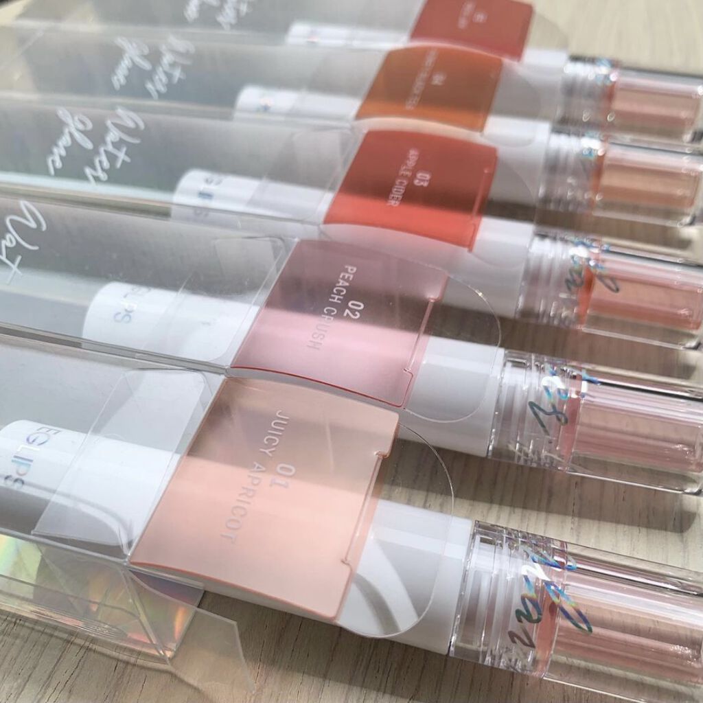 ウォーターグレーズティント 05 ローズジャム/EGLIPS/リップティントを使ったクチコミ（3枚目）