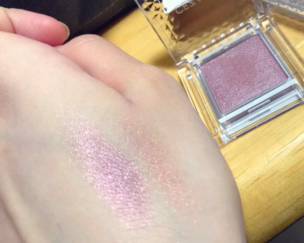 シングルカラーアイシャドウ/CEZANNE/単色アイシャドウを使ったクチコミ（3枚目）