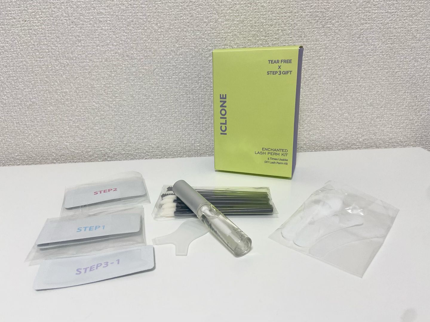 セルフまつ毛パーマキット/ICLIONE/その他キットセットを使ったクチコミ（2枚目）