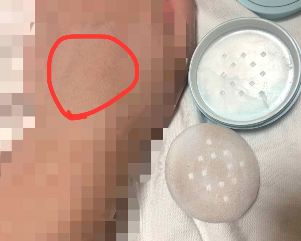 ノーセバム ミネラルパウダー/innisfree/ルースパウダーを使ったクチコミ（2枚目）