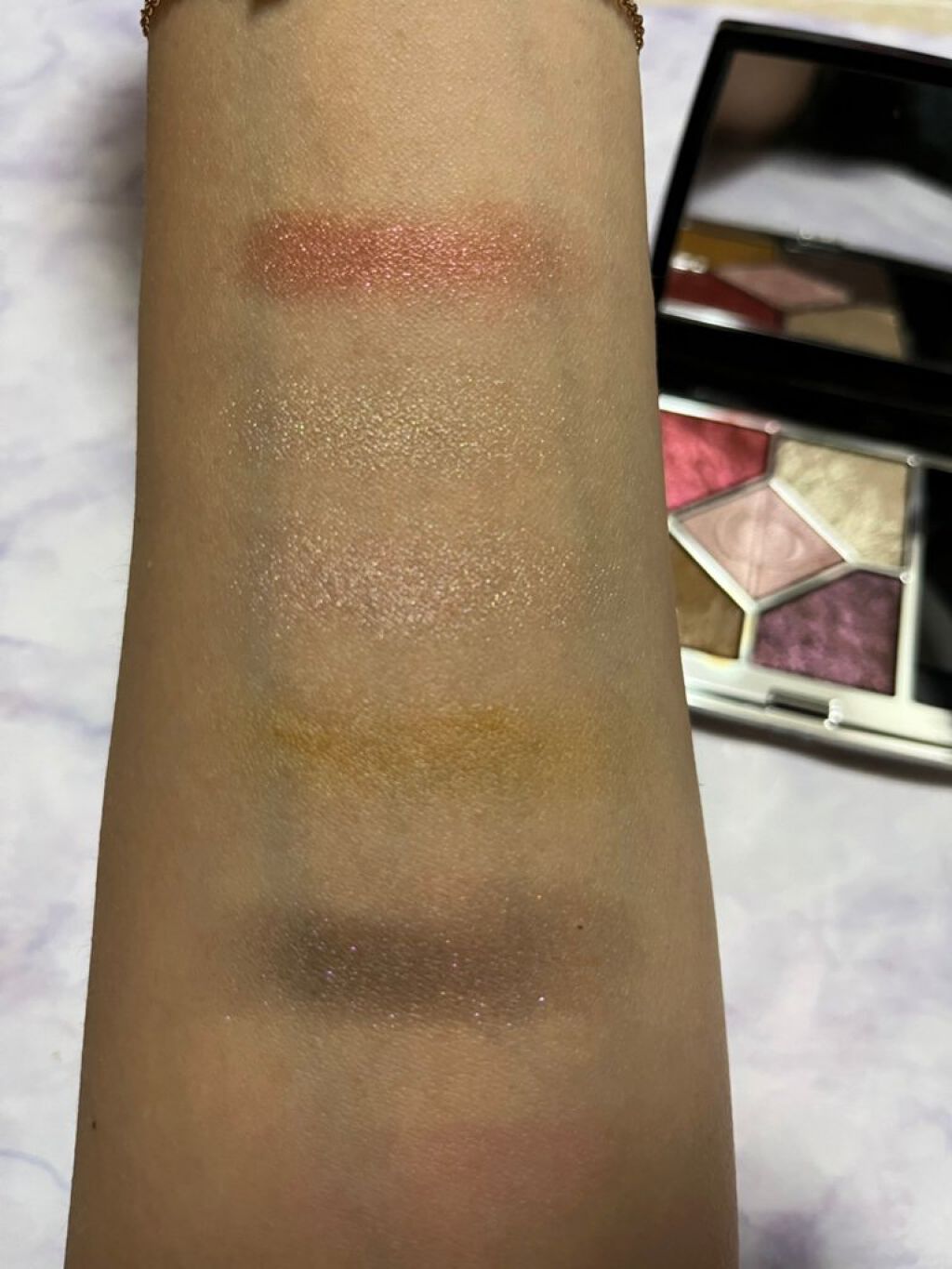 【旧】サンク クルール クチュール/Dior/アイシャドウパレットを使ったクチコミ（2枚目）