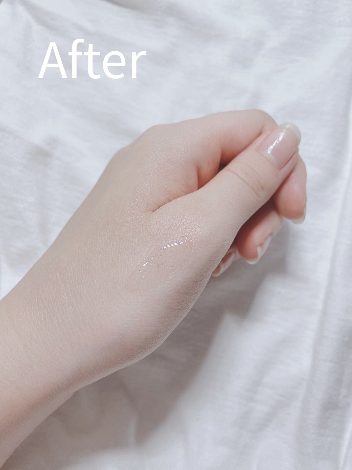 グラスティングウォーターグロス/rom&nd/リップグロスを使ったクチコミ（3枚目）