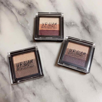 UR GLAM GRADATION EYESHADOW/U R GLAM/アイシャドウパレットを使ったクチコミ(1枚目)