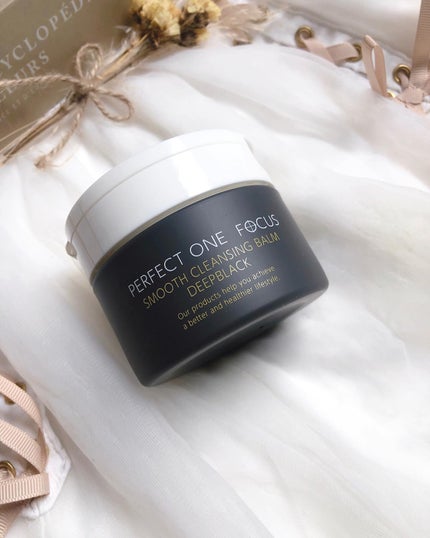 パーフェクトワンフォーカス スムースクレンジングバーム ディープブラック/PERFECT ONE FOCUS/クレンジングバームを使ったクチコミ(1枚目)