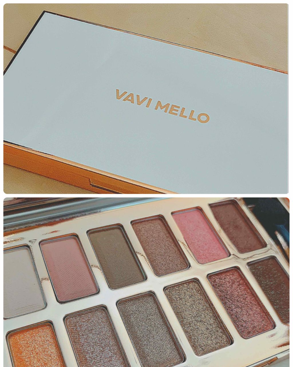 バレンタインボックス/VAVI MELLO/アイシャドウパレットを使ったクチコミ（1枚目）